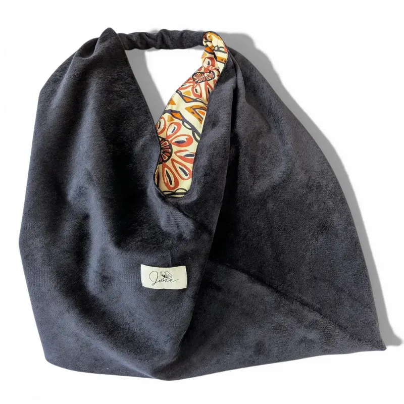 Sac Origami Black Velvet