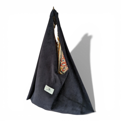 Sac Origami Black Velvet