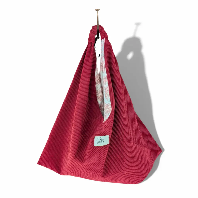 Sac Origami Lie de Vin