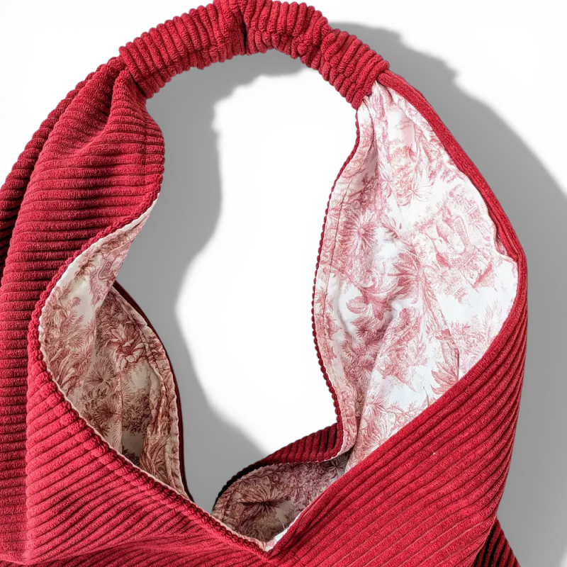 Sac Origami Lie de Vin