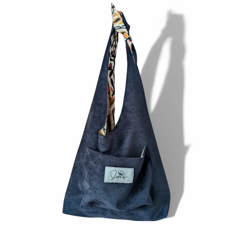 Sac Hobo Black Velvet