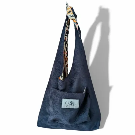Sac Hobo Black Velvet