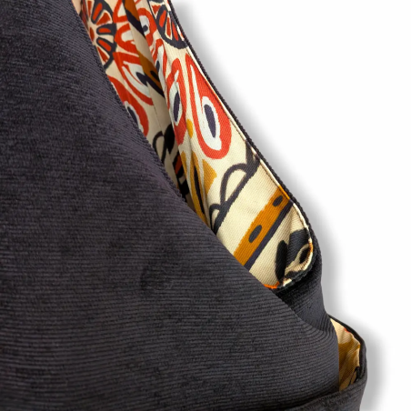 Sac Hobo Black Velvet