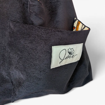 Sac Hobo Black Velvet