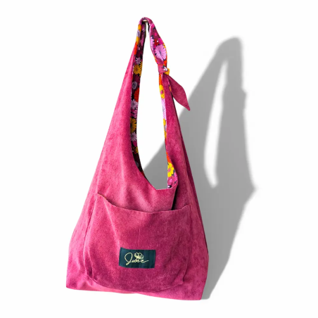 Sac Hobo Purple Velvet