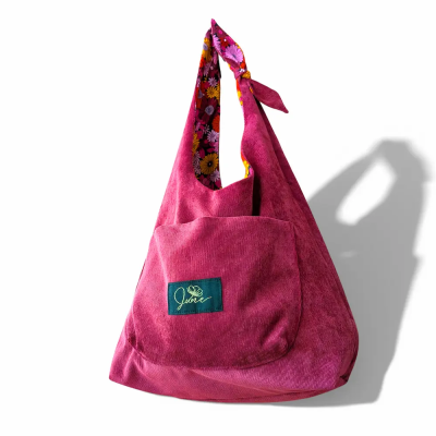 Sac Hobo Purple Velvet