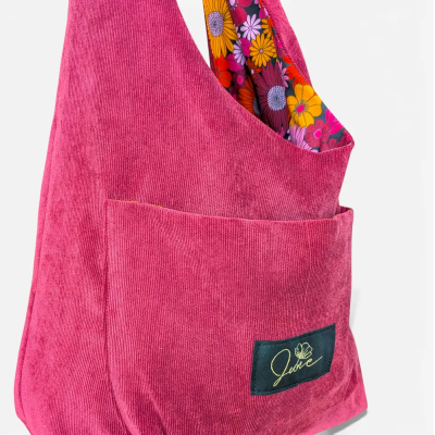 Sac Hobo Purple Velvet