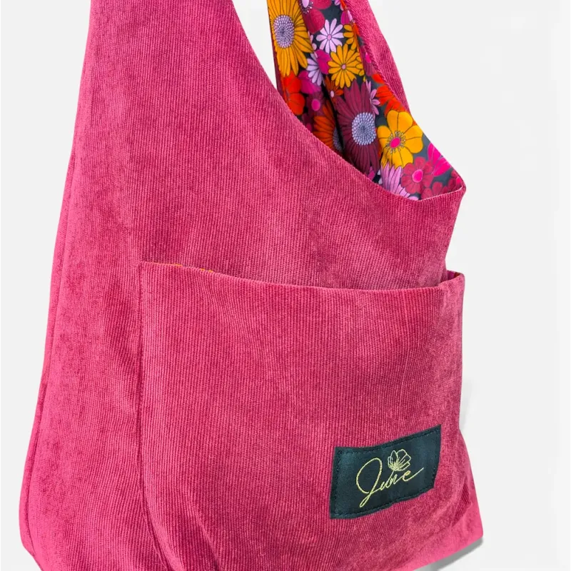 Sac Hobo Purple Velvet