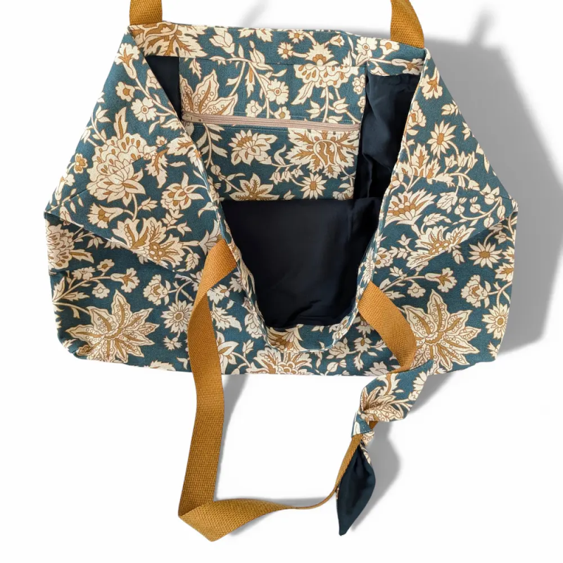 Sac Cabas XL Vintage Flower