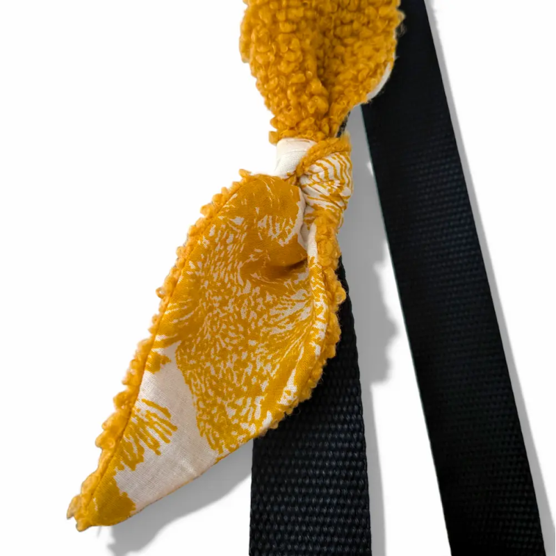 Sac Cabas XL Bouclette jaune