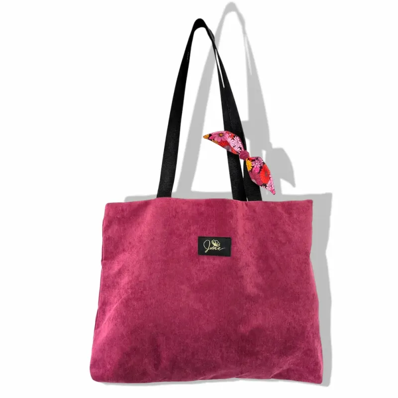 Sac Cabas XL Purple Velvet