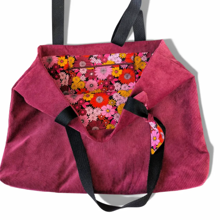 Sac Cabas XL Purple Velvet