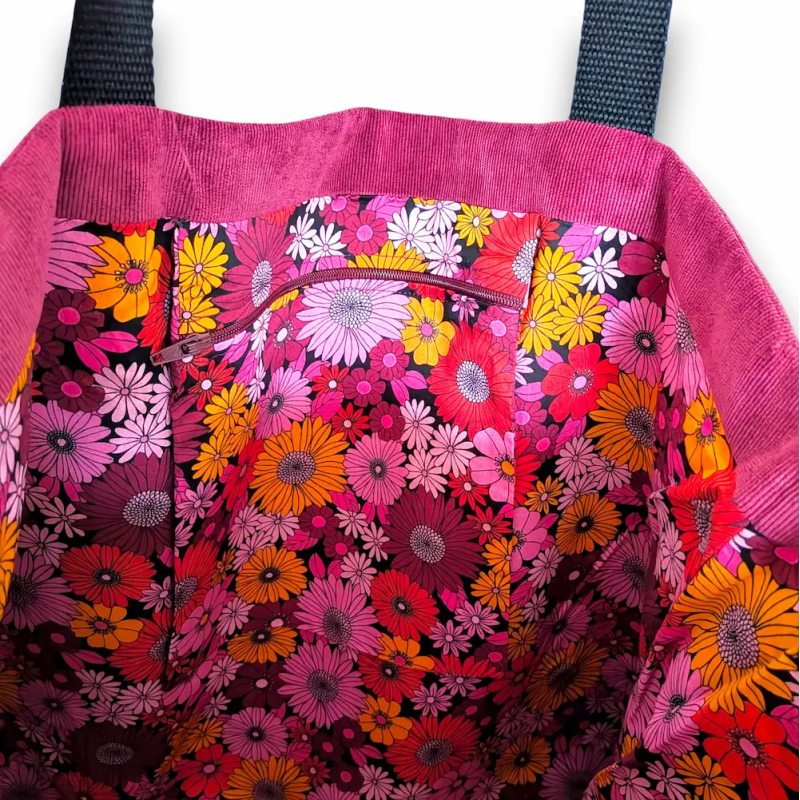 Sac Cabas XL Purple Velvet