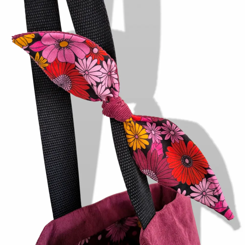 Sac Cabas XL Purple Velvet