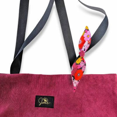 Sac Cabas XL Purple Velvet