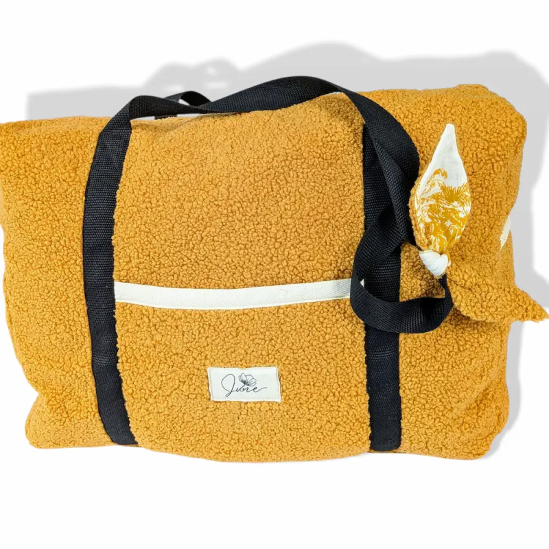 Sac Week-end Bouclette jaune