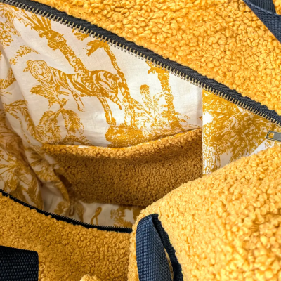 Sac Week-end Bouclette jaune