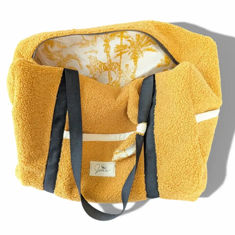 Sac Week-end Bouclette jaune