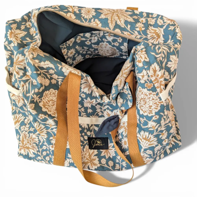 Sac week-end Vintage Flower