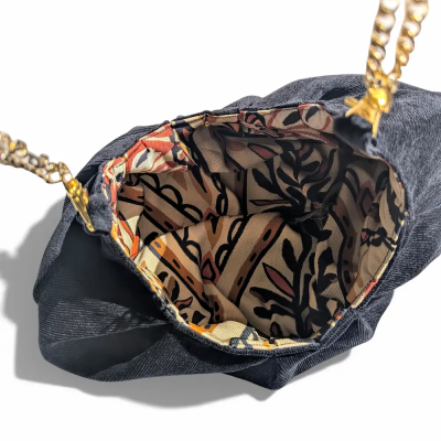 Sac Rétro Black Velvet