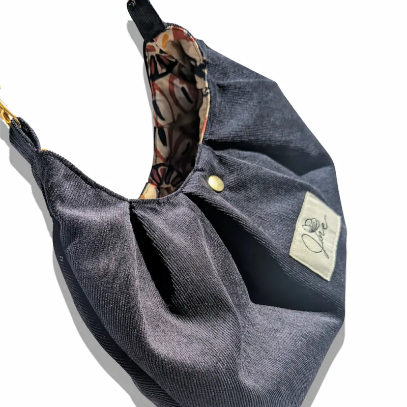 Sac Rétro Black Velvet