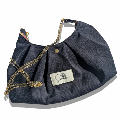 Sac Rétro Black Velvet