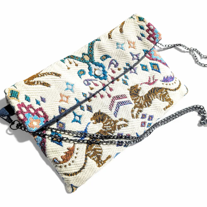 Pochette de soirée Jacquart Tigre
