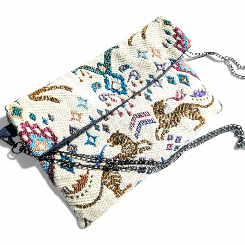 Pochette de soirée Jacquart Tigre