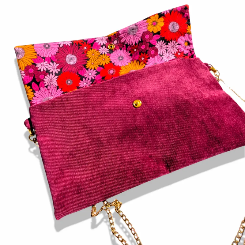 Pochette de soirée Purple Velvet