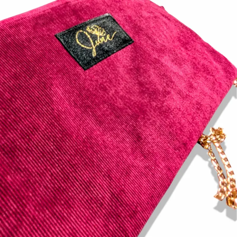 Pochette de soirée Purple Velvet