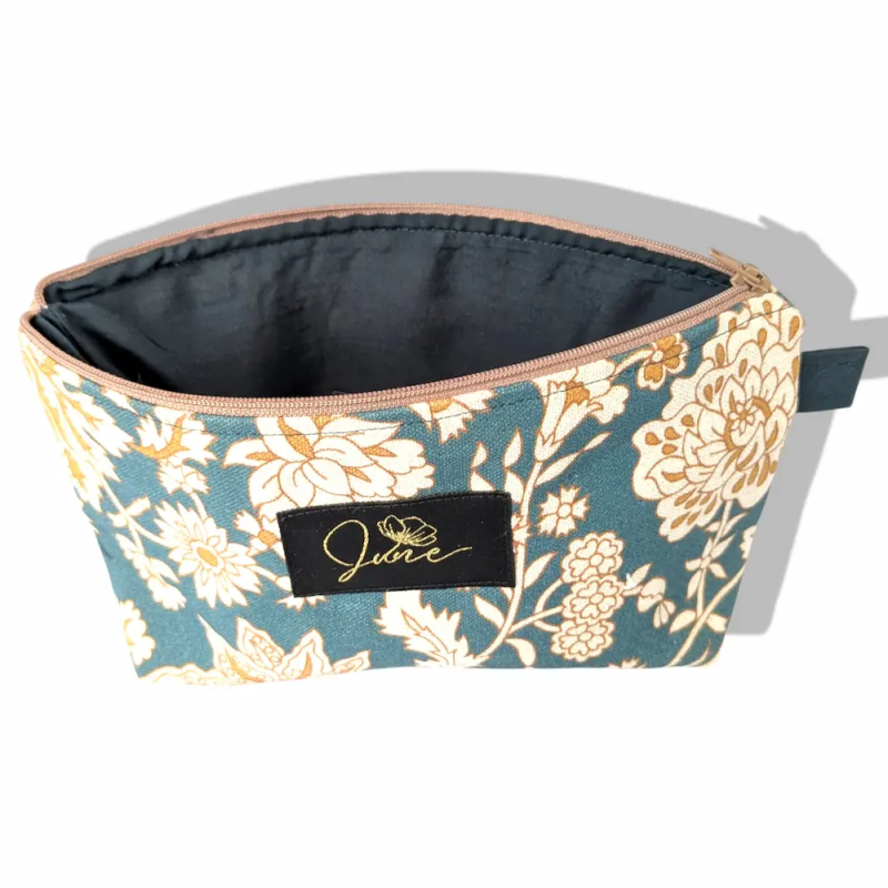 Trousse zippée L Vintage Flowers