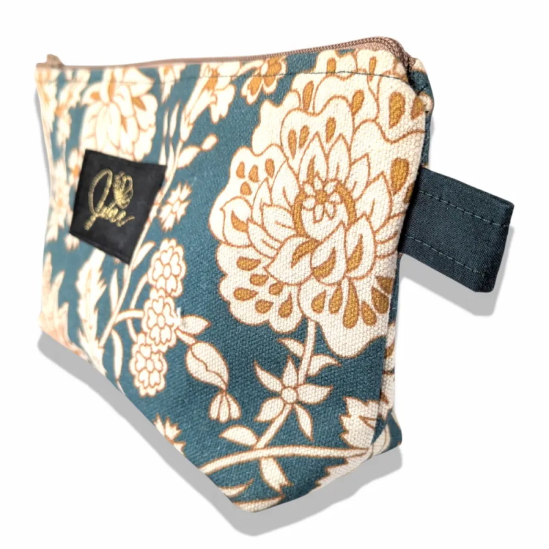 Trousse zippée L Vintage Flowers