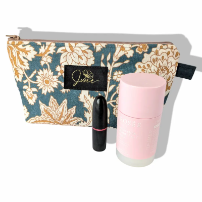 Trousse zippée L Vintage Flowers