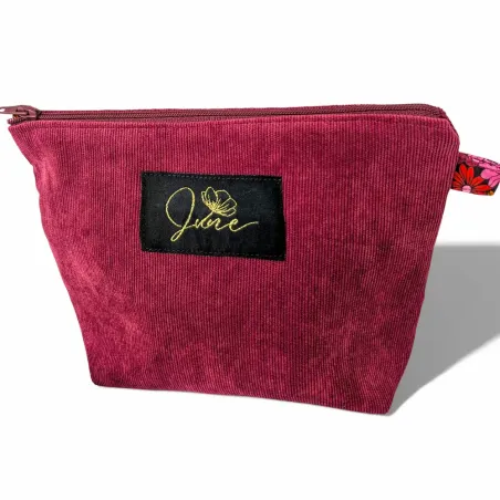 Trousse zippée M Purple Velvet