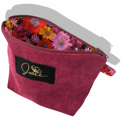 Trousse zippée M Purple Velvet