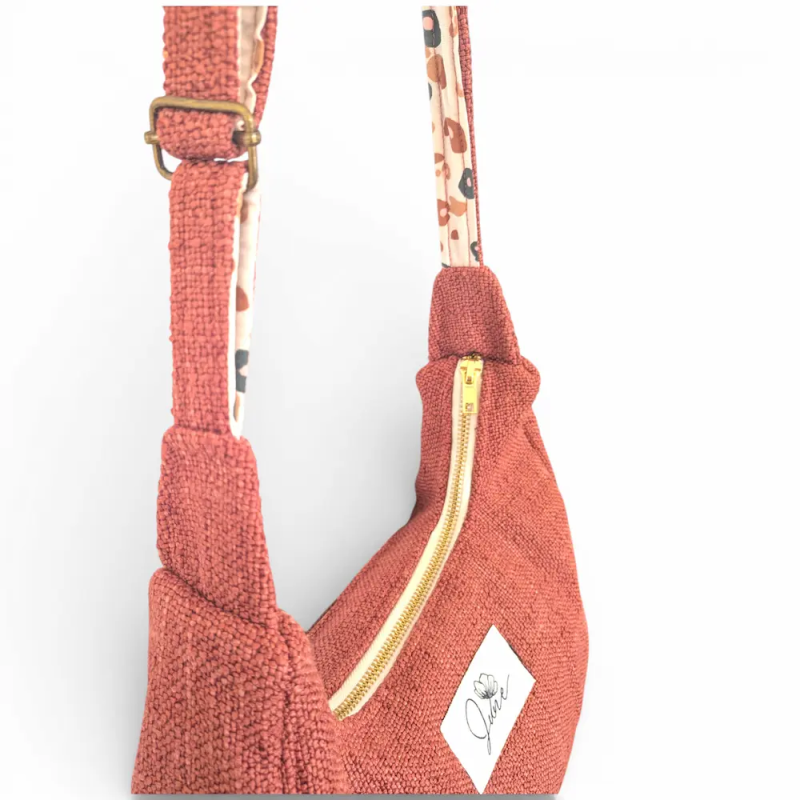 Sac Demi-Lune Pink Blush