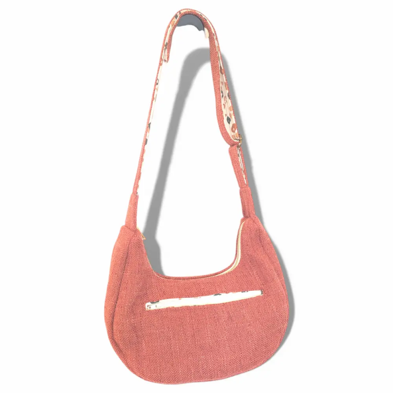 Sac Demi-Lune Pink Blush