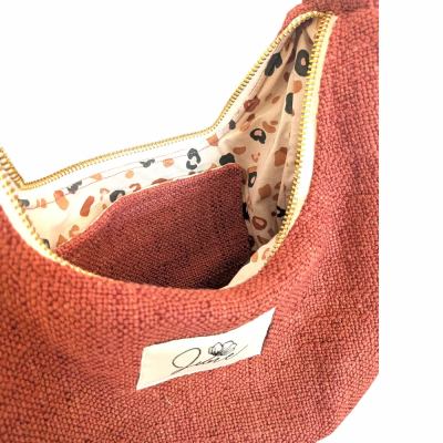 Sac Demi-Lune Pink Blush