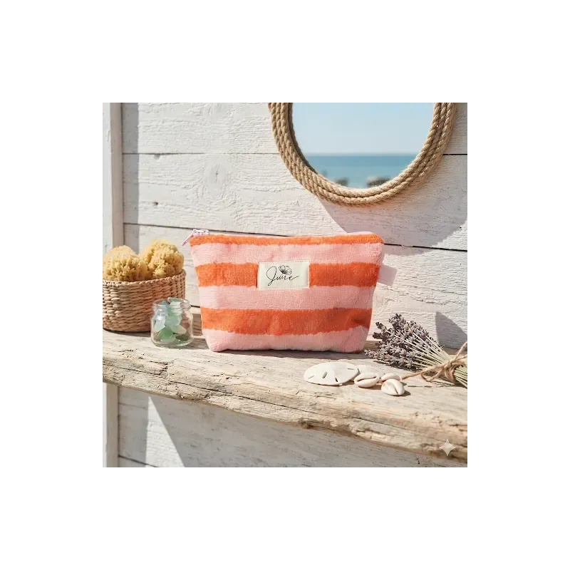 Trousse zippée L On the beach