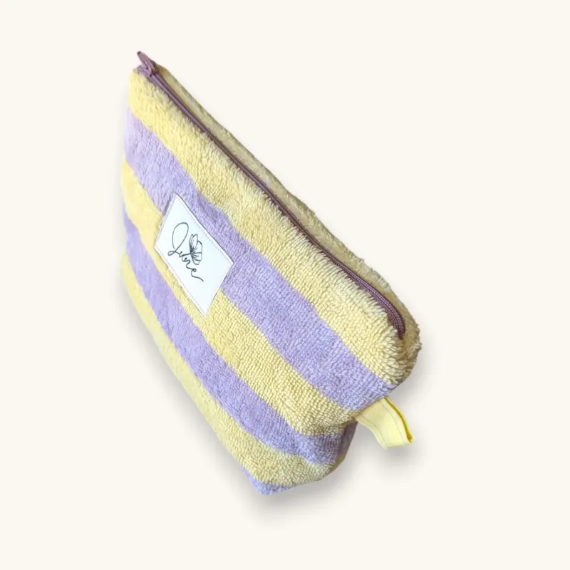 Trousse zippée L Lilas Lemon