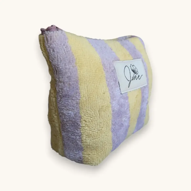 Trousse zippée M Lilas Lemon