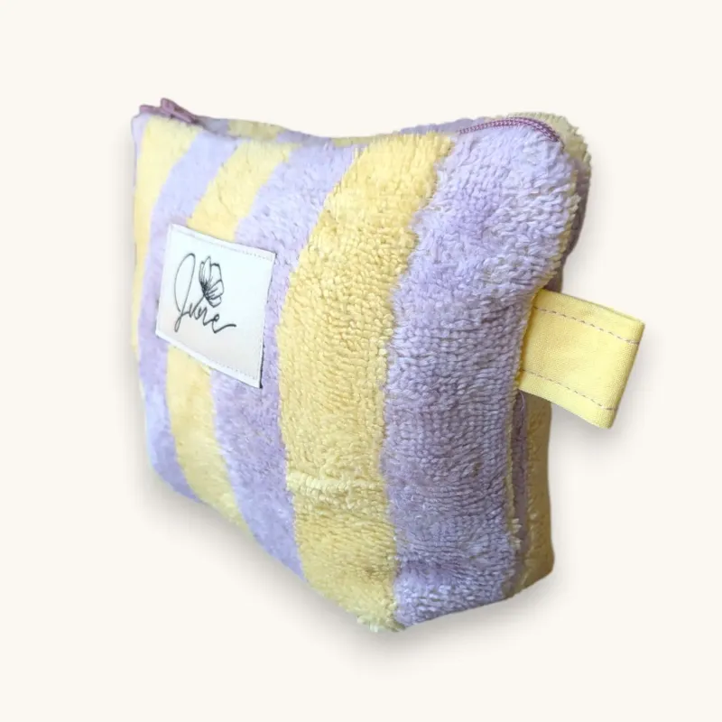 Trousse zippée M Lilas Lemon