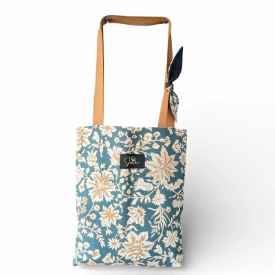 Sac Cabas L Vintage Flowers
