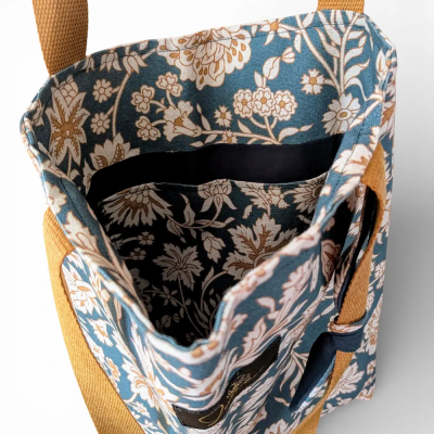 Sac Cabas L Vintage Flowers