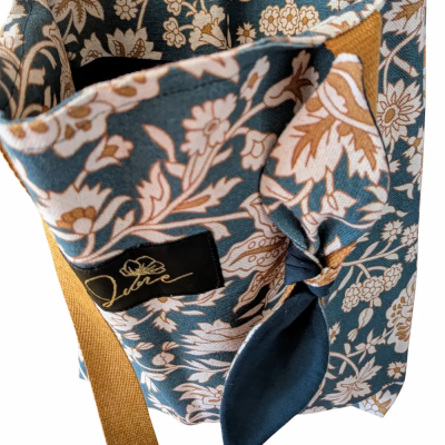 Sac Cabas L Vintage Flowers