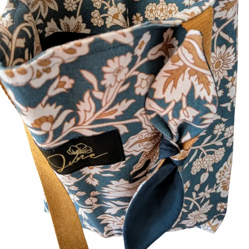 Sac Cabas L Vintage Flowers