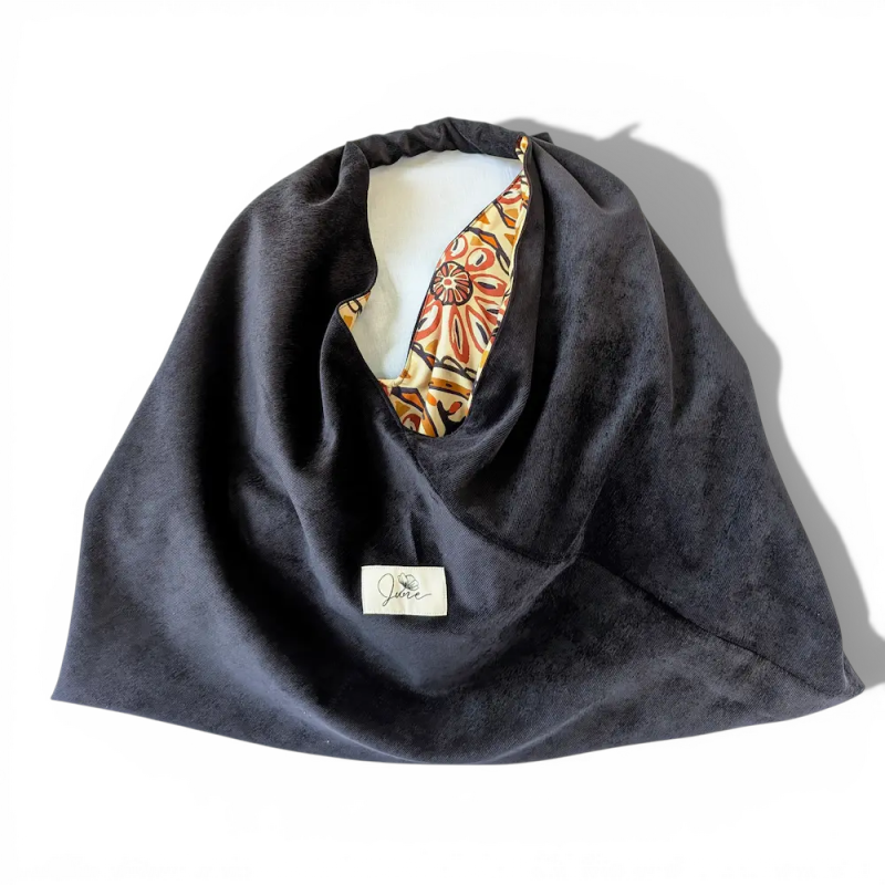 Sac Origami Black Velvet